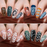[ INJICARD® ]The NEW Collection  INJICARD #001-#009 nail stamping paltes