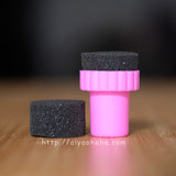 DIY Polish Nail Art Stamping Sponge Stamper with 5Pcs Changeable Sponges for Gradient Color