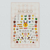 magico nail art sticker 32-51 NEW! #049 #050 #051