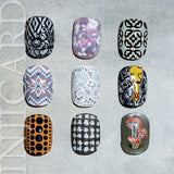 [ INJICARD® ]The NEW Collection  INJICARD #010-#018 nail stamping paltes