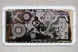 [hēhē™plus]The Super Hero Collection SH010-SH020 hehe nail stamping plates